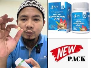 Buang angin badan Halia lempoyang Arji tablet / supplement gerd gastrik angin badan