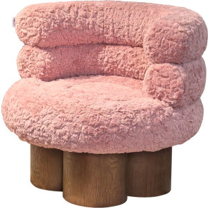 PURPLELEAF | Plush Fluffy Multi-Dopamine Cute Lounge Chair