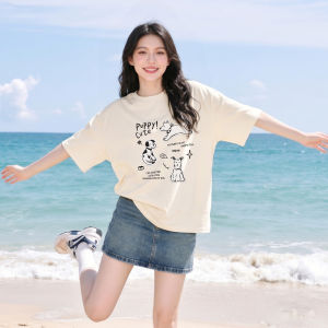BALENO | Casual Cartoon Printed Cotton T-Shirt