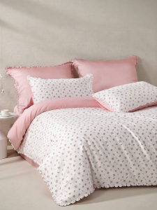 Mercury | Long-staple Cotton 60S Sateen Duvet Cover Set Bedding