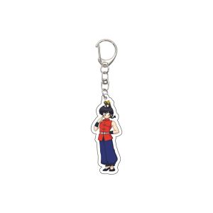 Bandai | Bộ Móc Khóa Anime Ranma 1/2 55MM - Akane Tendo Ranma Saotome Genma Kasumi Hibiki Ryoga Acrylic Móc Khóa Dễ Thương Quà Tặng Giáng Sinh