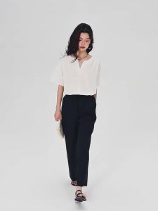Giordano | Cotton Drawstring Waist 9-Tenths Casual Pants