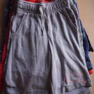 Quần short bé trai 15-54kg thun cotton da cá xuất dư C&J VNXK size đại. Quần short da cá bé trai cấp 1 2 3 teen