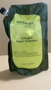 Dầu Hấp Thảo Mộc Phục Hồi Tóc Sophia Collagen Repair Treatment 1500ml