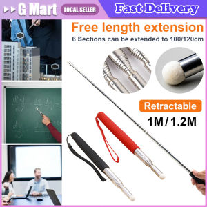 ⭐【LazTop Seller】Professional Teacher Pointer Solid Anti-slip Pocket Size Handheld Presentation Teaching Stick Hand Pointer Pointing LZC-Teacher-Pointer