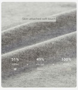 Your Sun Mens Xinjiang Viscose Half-Sleeve Undershirt