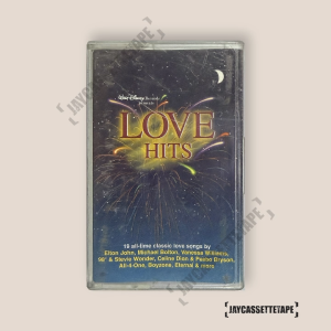 Walt Disney Records Presents Love Hits เทปเพลง เทปคาสเซ็ท Cassette Tape เทป Disney