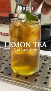 Roccia Rock Sugar Syrup Lemon - Syrup Gula Batu Rasa Lemon 760ml