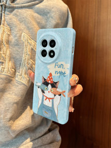OnePlus 15 Phone Case Cute Cat Fish Dried Snack Mens Womens Full Cover Simple Design Acrylic Protective Shell Drop Protection