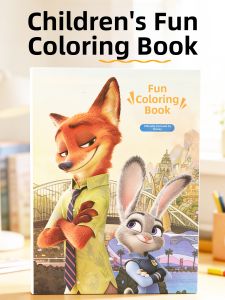 FENFA | Zootopia Character Drawing and Coloring Book