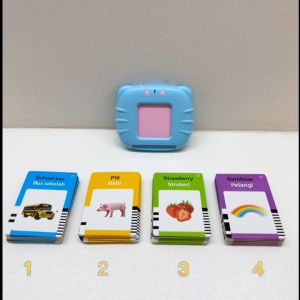 Mesin Pendidikan Dini SYARIAH TOYS: Mainan Edukatif Flash Card Reading