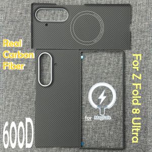 Z Fold8 600D Slim for Magsafe Magnetic Aramid Carbon Fiber Case for Samsung Galaxy Z Fold 8 Ultra Wide 7 6 Shockproof Hard Cover