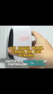 GL Alat Pengusir dan Pembasmi Serangga Nyamuk Tikus Lalat Kecoak Pest Reject Repeller Ultra Ultrasonik Anti Hama Ultrasonic Pest Paling Ampuh