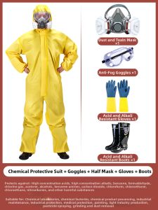 Chemical Resistant Acid & Toxic Gas Protective Suit