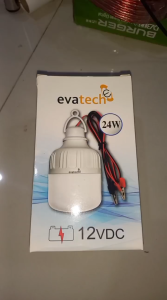LED ACCU Evatech 12V DC Bohlam/ LAMPU BOHLAM EVATECH MURAH-24w-A3