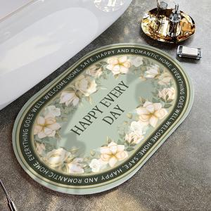 American Style Diatomite Absorbent Anti-slip Bathroom Mat