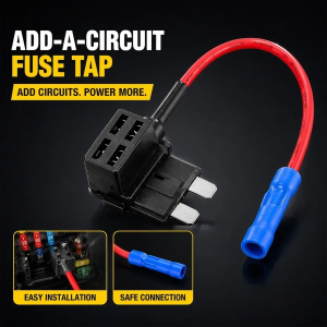 MINI SMALL MEDIUM Size Car Fuse Holder Add-a-circuit TAP Adapter Micro Mini Standard ATM Blade Fuse for