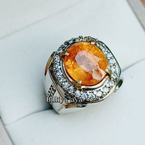 CINCIN BATU YELLOW SAPPHIRE CUTTING HIGH QUALITY
