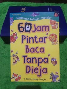 buku anak anak paud / tk 60 jam pintar baca tanpa dieja