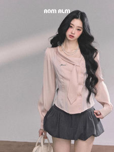 SHAOYEYAN | Áo Sơ Mi Phong Cách Pháp Dáng Rộng Giúp Gọn Người cho Phụ Nữ