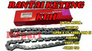 RANTAI KETENG KODE-KPH HONDA Karisma/Supra X 125/Kirana/Vario125/Vario150 KUALITAS ASLI 100% ORI  .