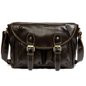 Mantime | Simple Leather Shoulder Bag Men