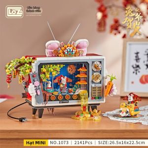 Loz | Bộ Xây Dựng Mô Phỏng Múa Lân Tết Nguyên Đán