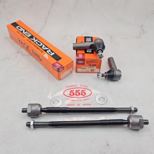 1PAKET LENGKAP TIEROD TIR ROD + RACK END RAK EN TOYOTA KIJANG 7K 1SET