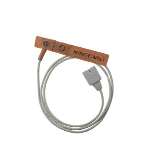 4SIZE Disposable SPO2 Probe Sensor  with Bandage  SPO2 Finger Sensor Compatible for MASIMO LNCS Patient Monitors