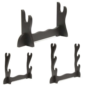 แท่นวางดาบไม้ป้องกันรุ่น1/2/3แท่นจัดแสดงดาบซามูไรไม้สำหรับจัดแสดง