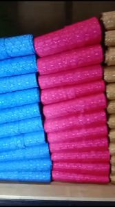 Gorden Plisket Polos Poliester Elegan untuk Jendela - Warna Elegan/Champagne/Biru Laut/CACAO
