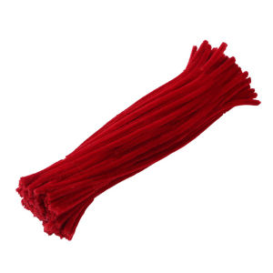 ลวดเชนิลล์หลากสี 100/200 ชิ้น สำหรับงานประดิษฐ์ ตกแต่ง งานฝีมือ DIY