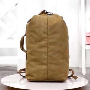 Hewolf Durable Canvas 40L Waterproof Hand Luggage Bag for Business and Camping