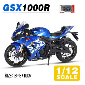 LEO 1:12 Suzuki GSX 1000R Motorcycle Diecast Model Car Alloy Cars Toys Collection Gift For Kids Boy Girl