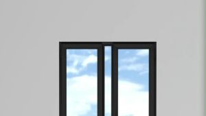 4pcs Black Curtain Brackets & Double Bracket Mount