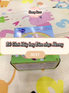 Bộ đồ chơi máy bay điện thoại có đàn nhạc Moony