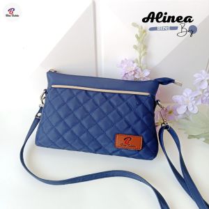 TAS SELEMPANG ALINEA BY BIRU TSABITA Tas Selempang multifungsi muat hp/dompet bahan chocoly