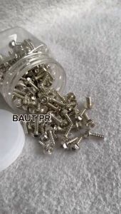 Baut Body Chrome Probolt 20 Pcs Model Flower Yamaha & Honda