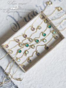 Morstan Natural Lengthstone Purple Quartz Crystal Swinging Version 925 Pure Silver Bracelet Fashionable Jewelry for Women