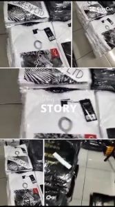 Baju Kaos Pria Distro Oblong Lengan Pendek Cowok Terbaru Bahan Katun Tebal Keren