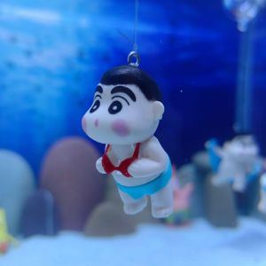 Hiasan aquarium dekorasi ornamen Shin Chan