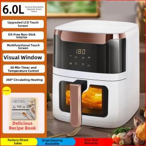 Visible Intelligent Large Capacity Air Fryer No Flipping Required