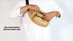 Tas Selempang Kulit Pria Tas Slingbag Casual Full Grain Hight Quality Handmade MBAG01