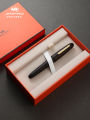 Jinhao Traditional Chinese Style Fountain Pen 9056 Mahogany Wood Barrel Calligraphy Practice Gift Box Engraving for Men And Women. 