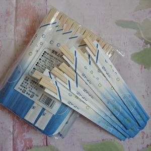 100 Đôi Đũa Gỗ Tách Dùng 1 Lần Có Bọc Giấy Từng Đôi Đảm Bảo Vệ Sinh Khi Mang Đi Thân Thiện Với Môi Trường Hàng Xuất Nhật