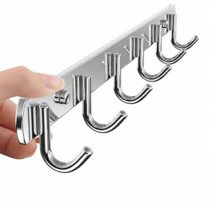 TANGJIXIONG | Stainless Steel Wall Mounted Hooks No Drilling