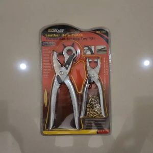 Tang Plong Set - Leather Hole Punch - Pelubang Kulit 2 in 1