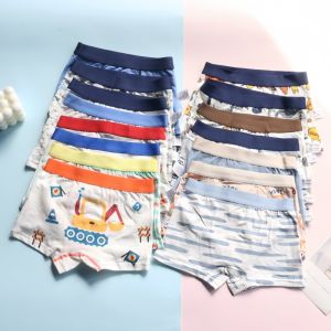 2/4PC Boy Shorts Children Underwear for Boys Cotton Boxer Underwear Kids Panties 2-12Years