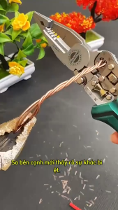 Kìm tuốt dây điện đa năng mẫu mới CÓ ĐÈN ĐO ĐIỆN  hàng cao cấp chắc chắn nhiều chức năng