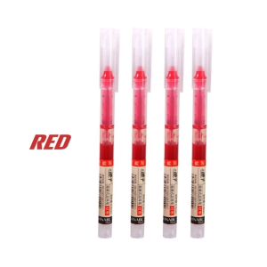 [MSIA SHIP] NOVELTY 20pcs Red FANABC Full Needle Quick Drying Ink Gel Pen 0.5mm Student School Office Stationery Supply Pens Water-based Fast Dry Smooth Signature Premium Exam